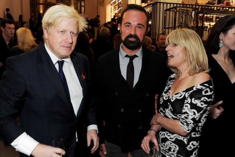 Evgeny Lebedev Boris Johnson
