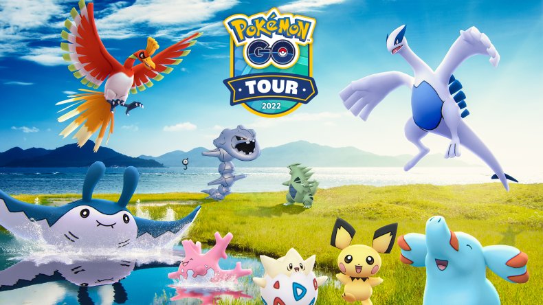 Pokemon Go Tour Johto Art