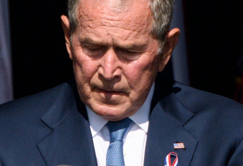 Bush Condemns Russia Attack