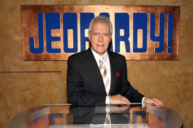 Late "Jeopardy!" host Alex Trebek