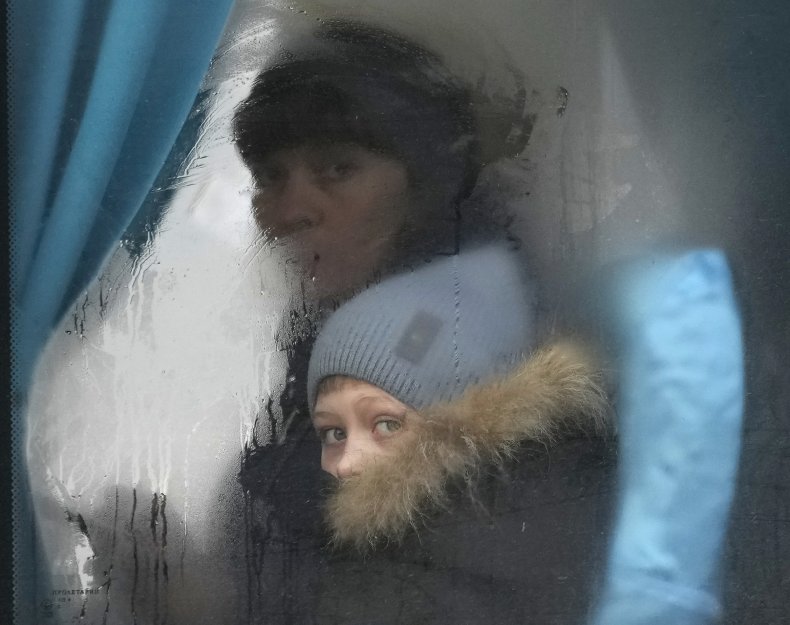 Ukrainians Fleeing 