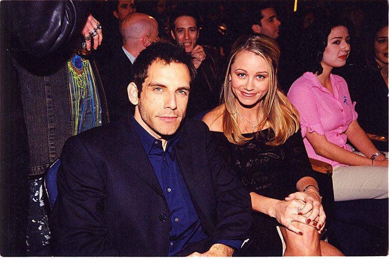Ben Stiller Christine Taylor meet