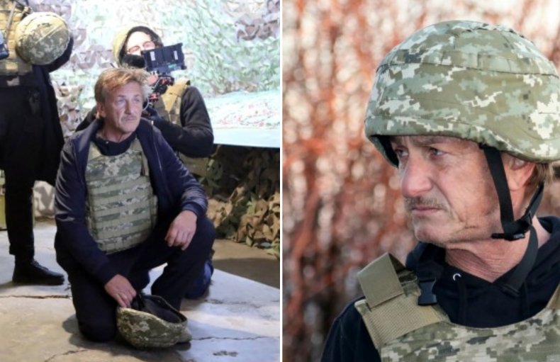 Sean Penn Ukraine military