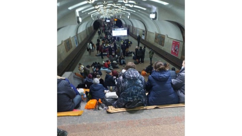 kharkiv ukraine underground russian invasion