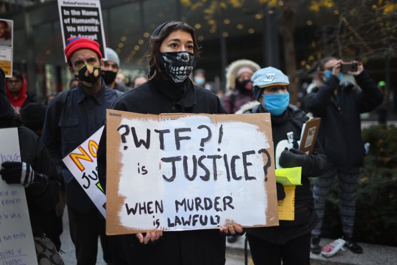 Rittenhouse protest