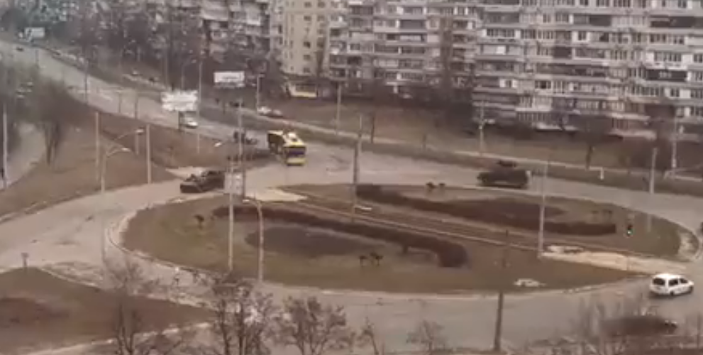 Russian Tanks Roll Into Kyiv, Ukraine Capital Could Fall Within Hours