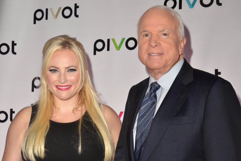 Meghan McCain and John McCain