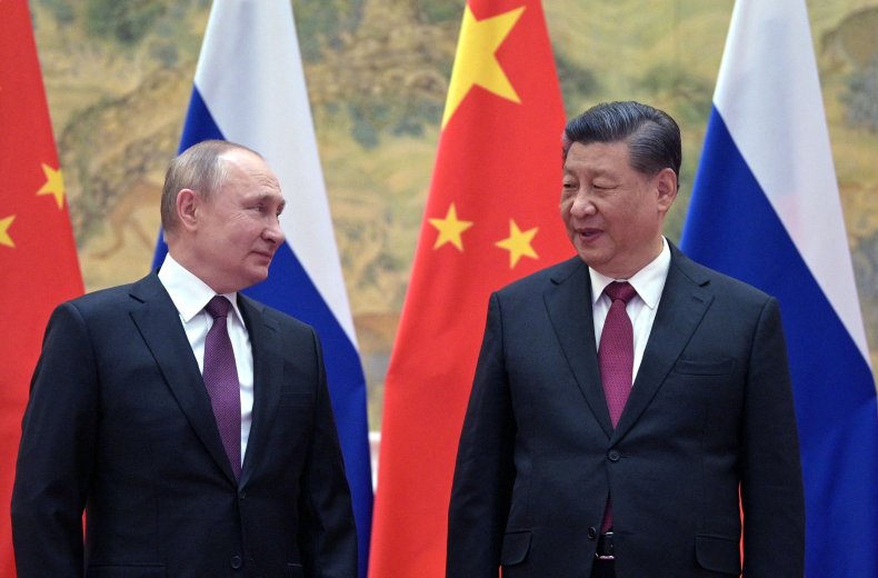 Vladimir Putin and Xi Jinping Meet