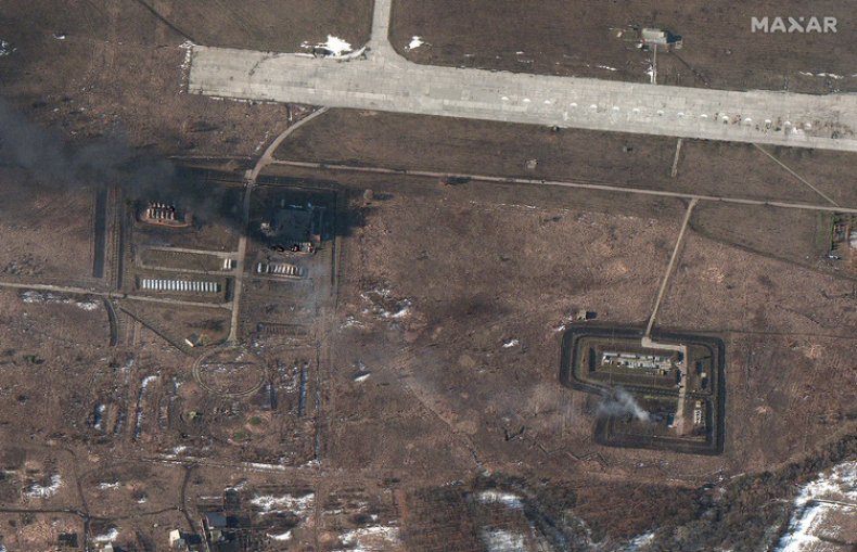 Chuhuiv Airfield Attack, Ukraine