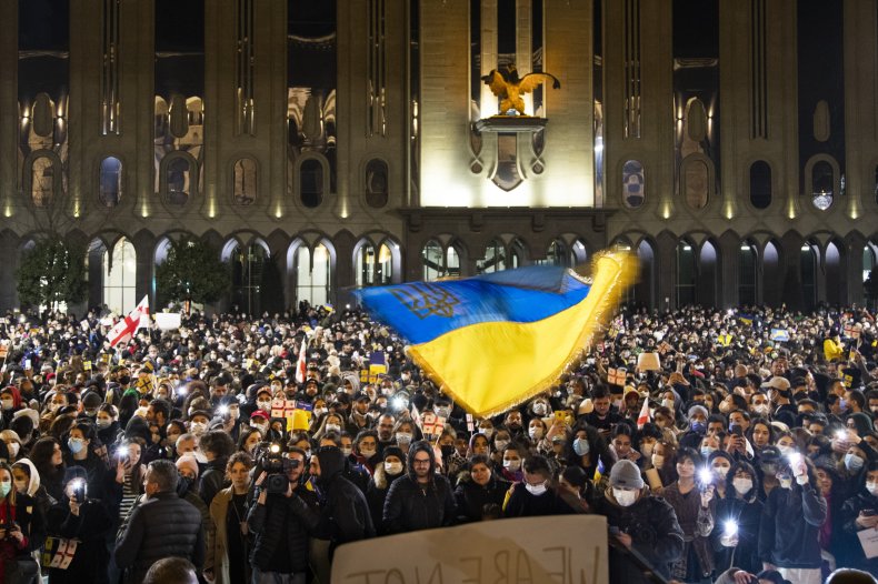 Protest in Georgia