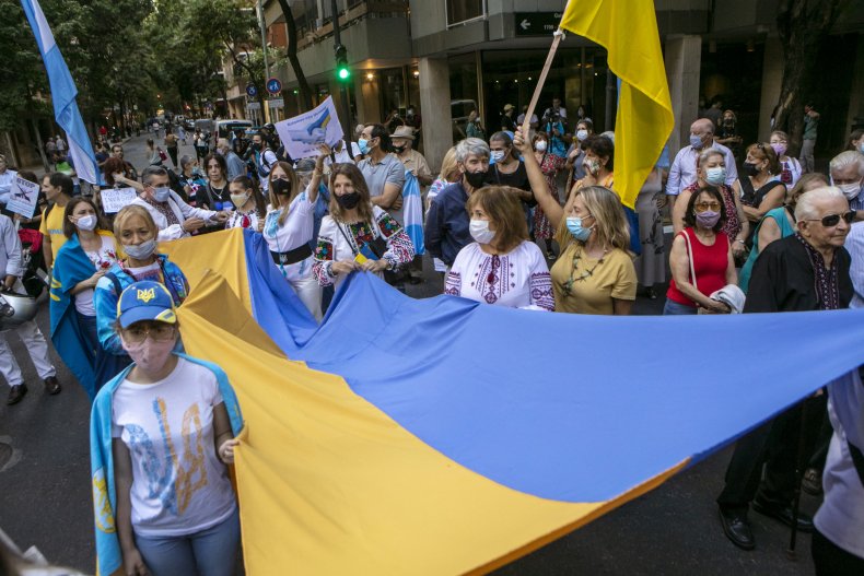 Argentina protests against Russia