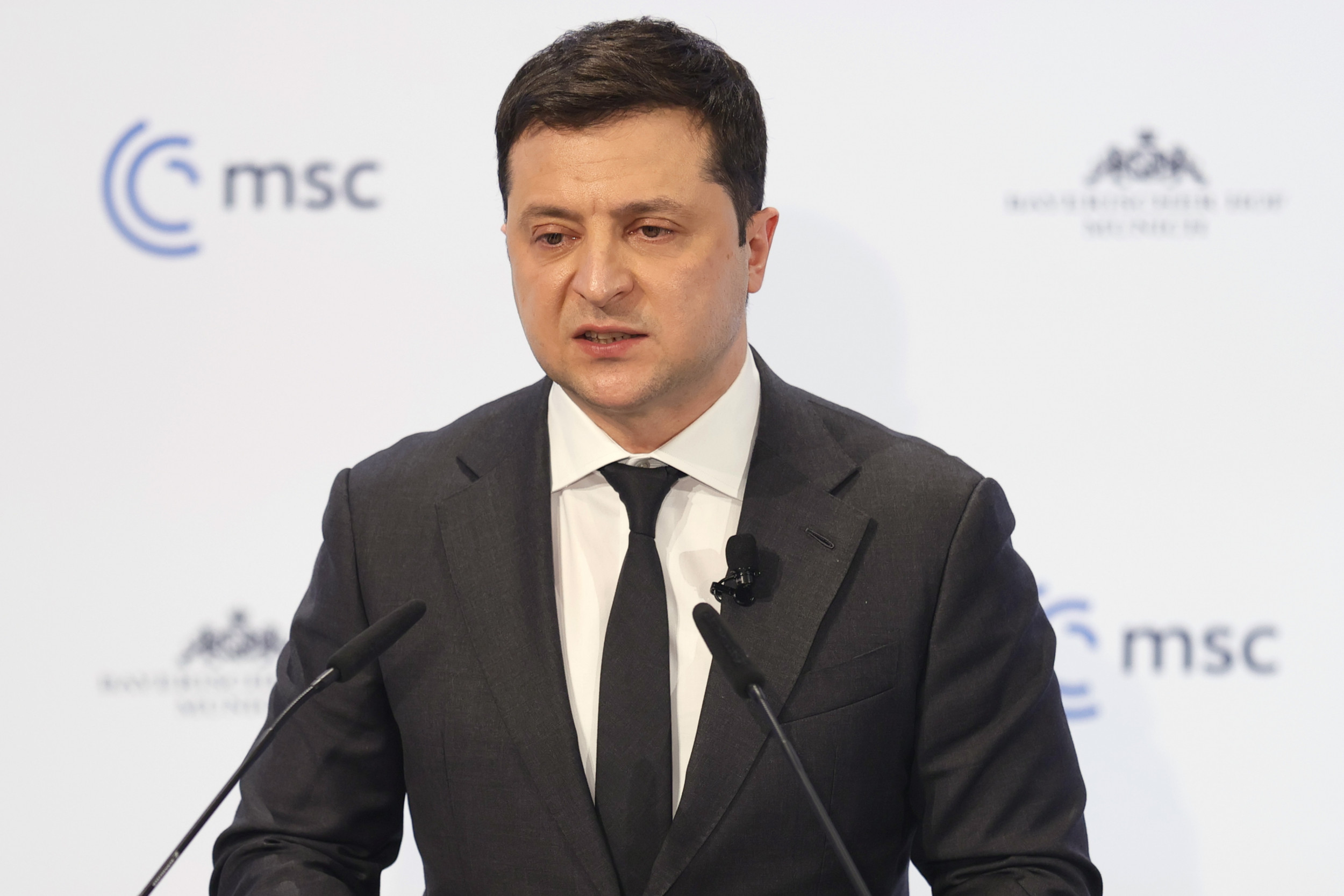 Zelenskyy Slams Lies About Invasion: 'We Are Defending Our Land'