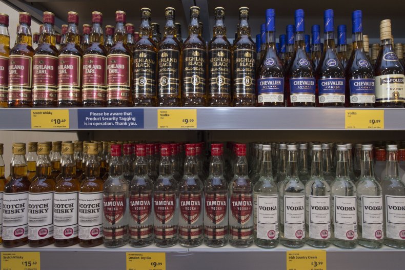 Russian vodka protests