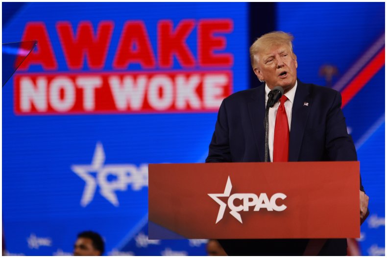 Donald Trump at CPAC in Florida