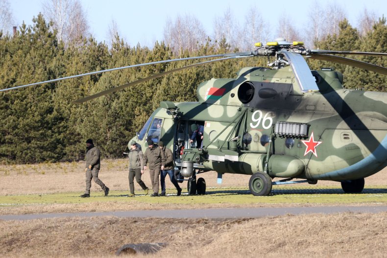 Ukrainian Defence Minister Oleksii Reznikov arrives