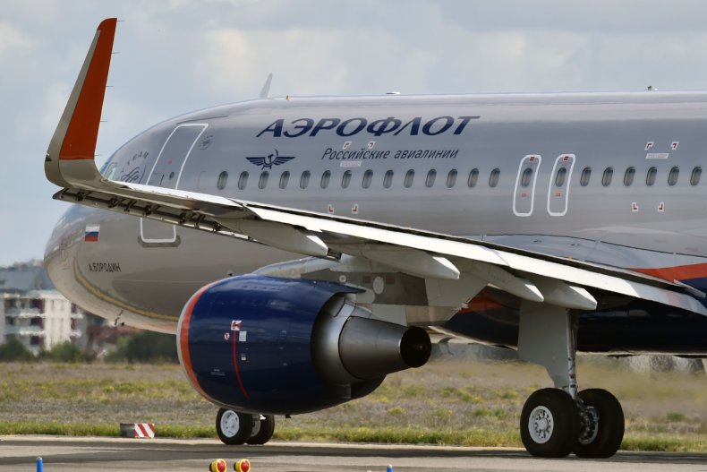 File photo of Aeroflot plane. 