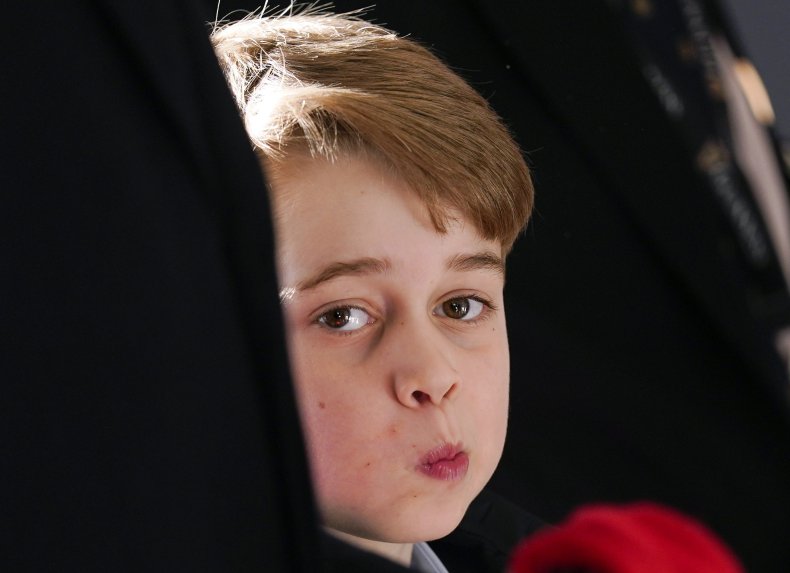 Prince George at Six Nations Rugby