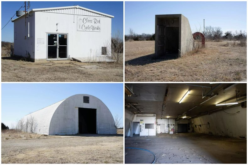 Former missile silo in Kansas. 