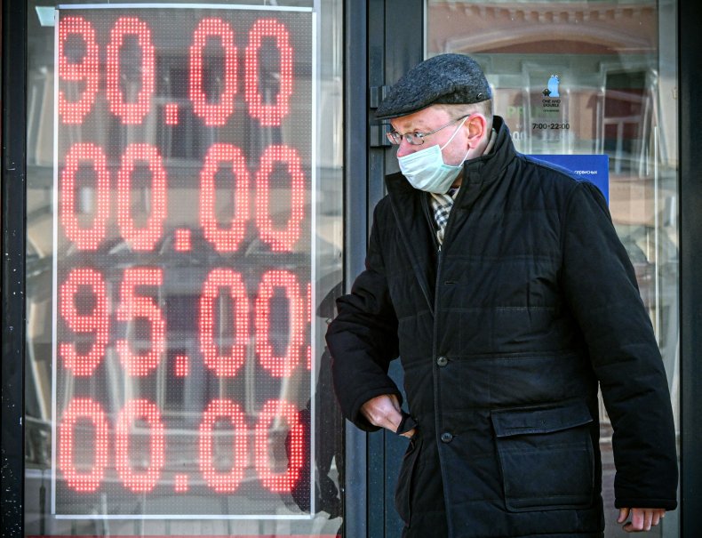 Man in Moscow