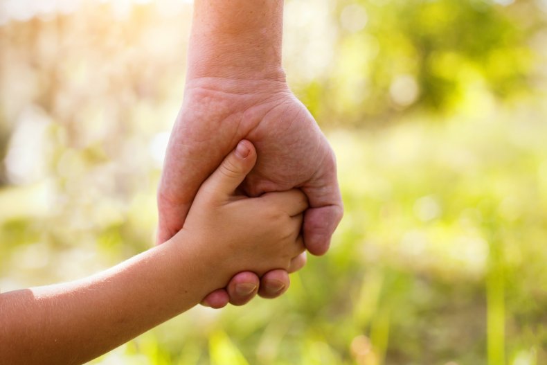 Parent Child Holding Hands