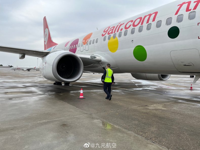 China Passneger Plane Experiences Cargo Hold Fire