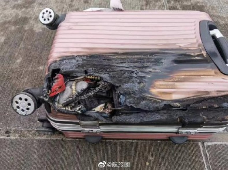 China Passneger Plane Experiences Cargo Hold Fire