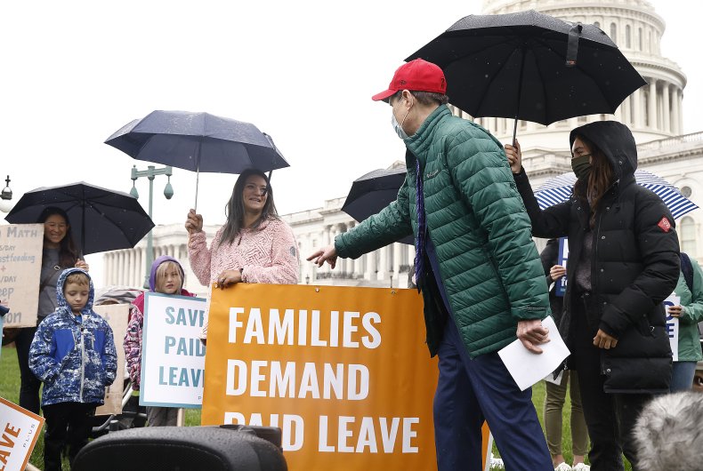 Paid Leave rally U.S. Capitol