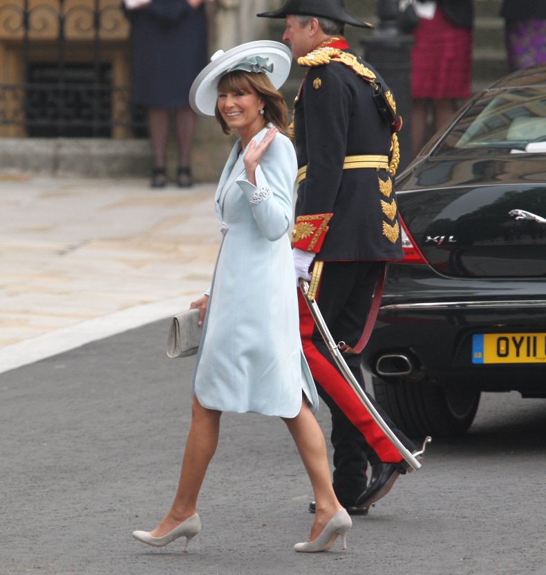 Carole Middleton Royal Wedding Catherine Walker
