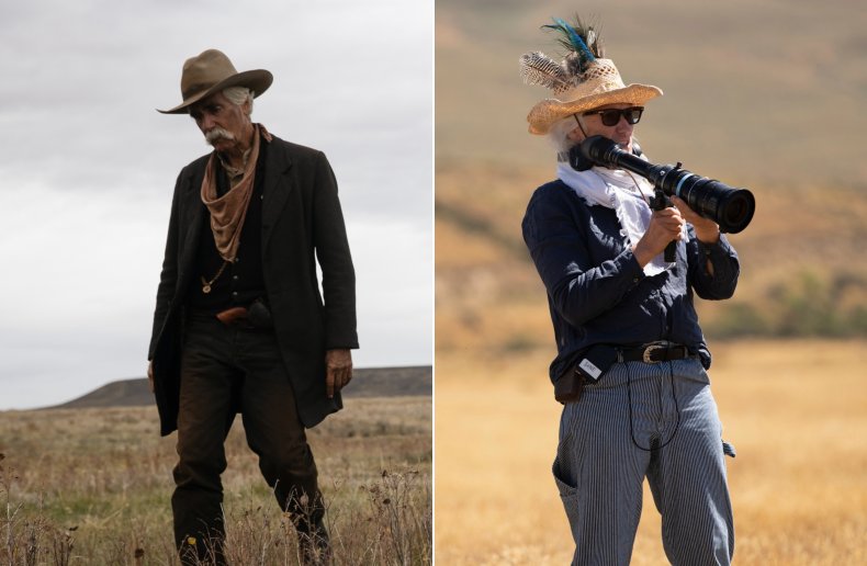 Sam Elliott and Jane Campion