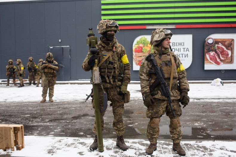 Ukraine soldiers in Irpin Kyiv Russia advance