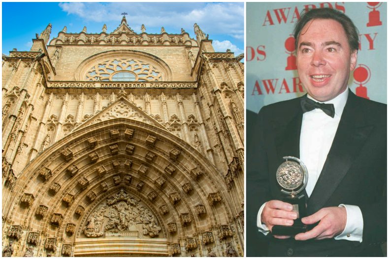 Seville Cathedral and Andrew Lloyd Webber.