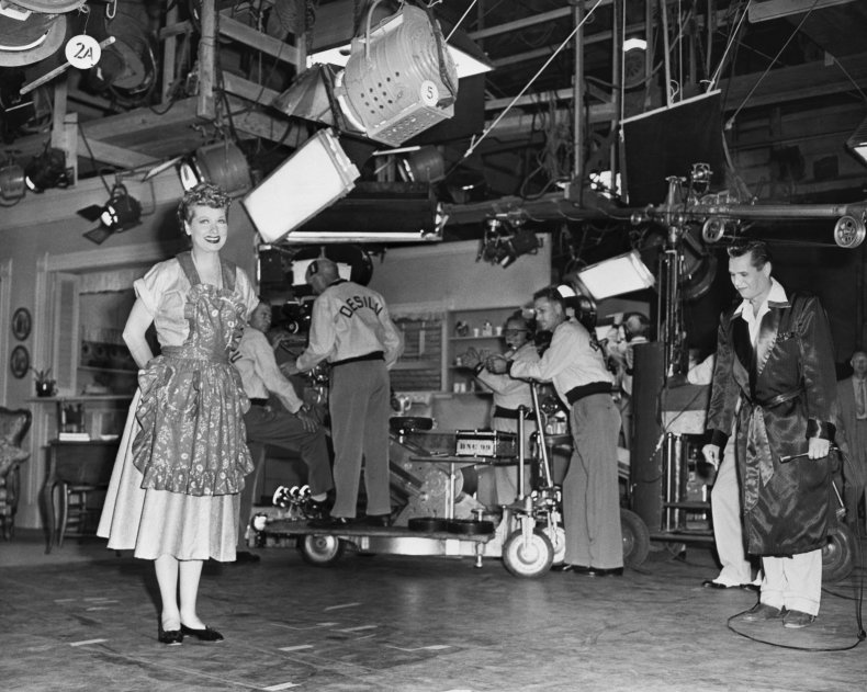 Lucille Ball and Desi Arnaz