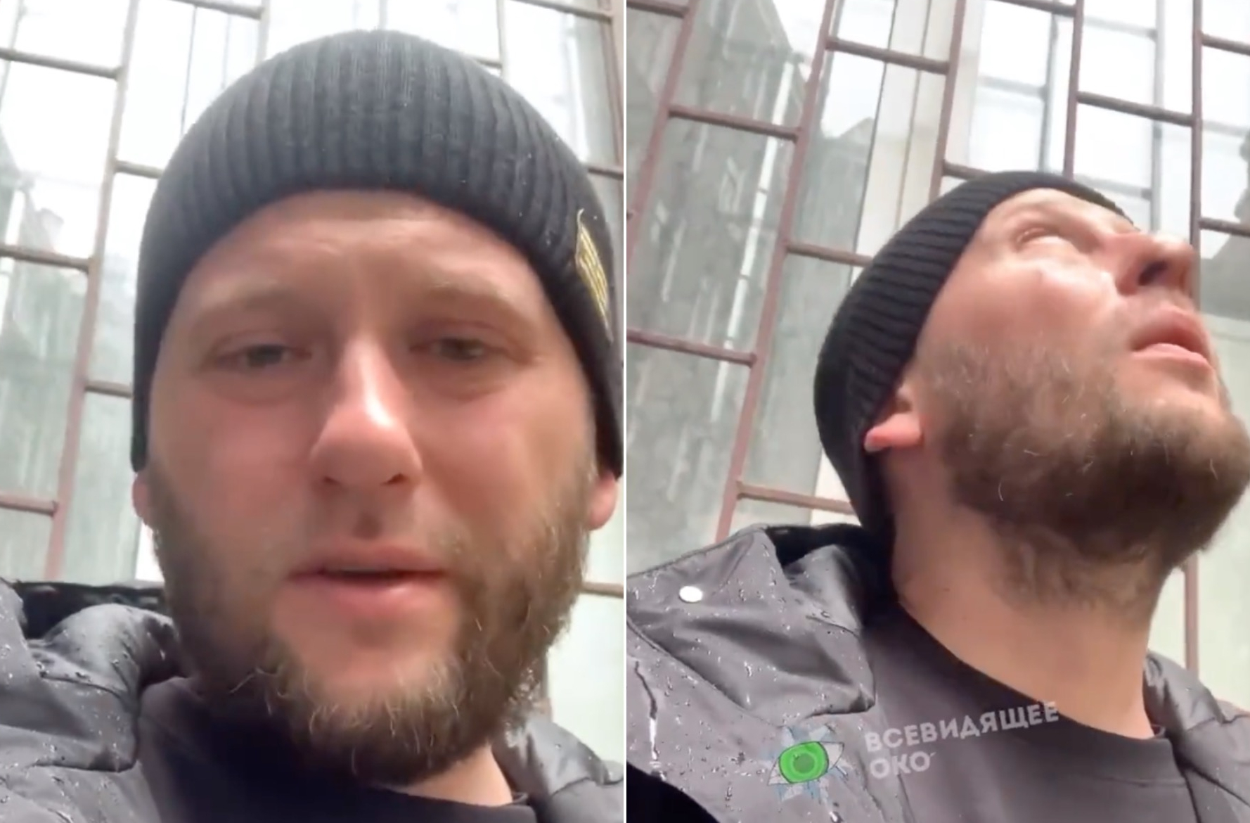 Ukrainian Nearly Killed by Missile Strike While Recording Message in Terrifying Video