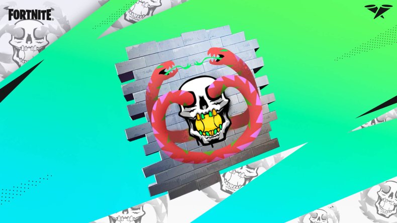 The Forbidden Ace Spray.in Fortnite