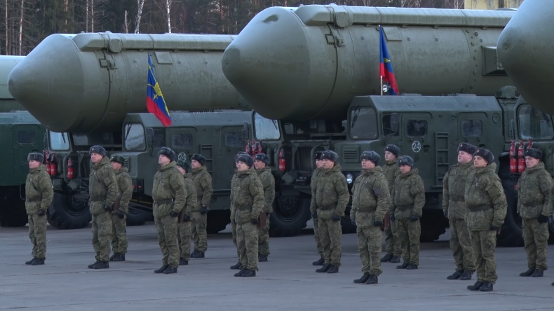 Russia, Yars, ICBM, military, parade, February, 2022