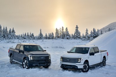 2022 Ford F-150 Lightning Alaska testing 2022 Ford F-150 Lightning Alaska testing