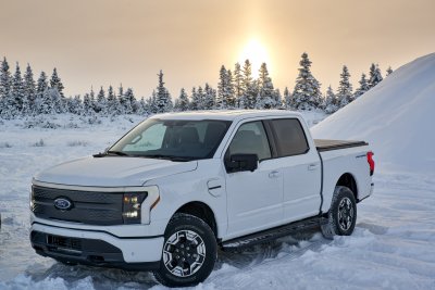 2022 Ford F-150 Lightning Alaska testing 2022 Ford F-150 Lightning Alaska testing