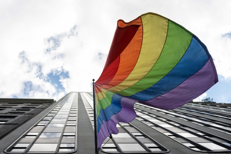 A Pride Flag