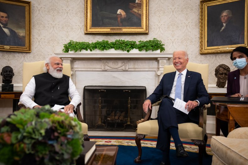 Biden and Modi