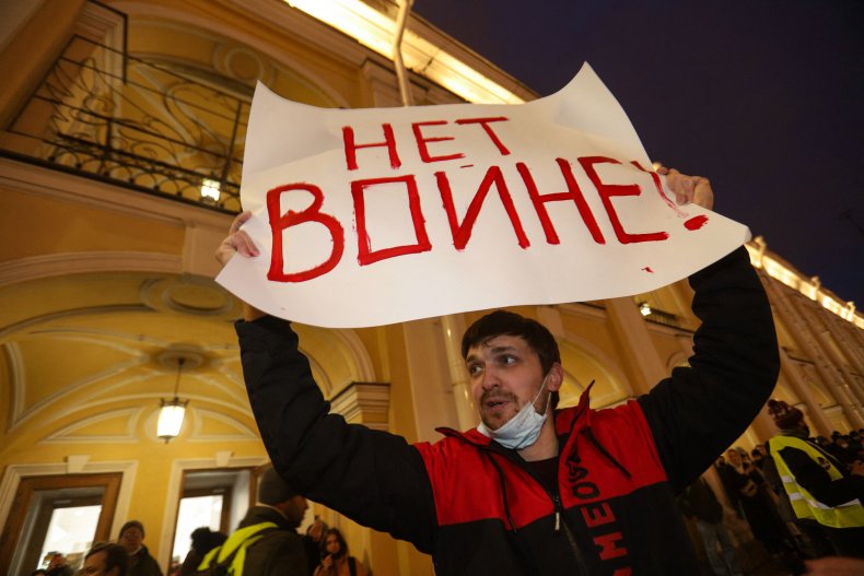 Russian protest