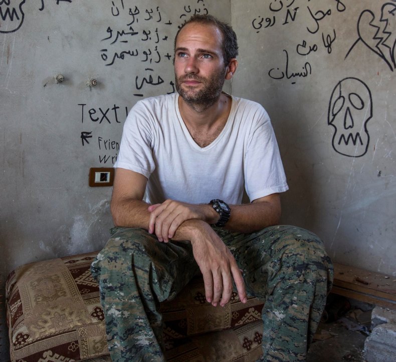 Foreign volunteer fighter Macer Gifford