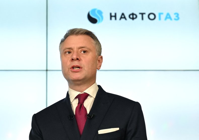 Naftogaz CEO Yuriy Vitrenko in Kyiv December