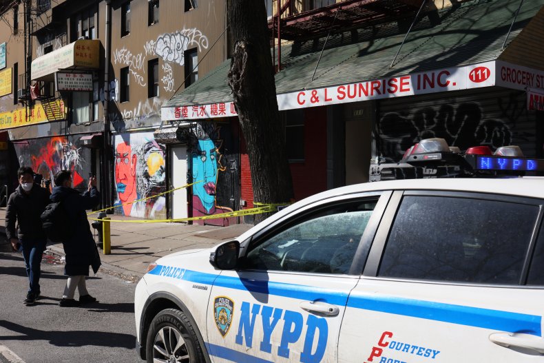 Rally Held In New York's Chinatown Protesting