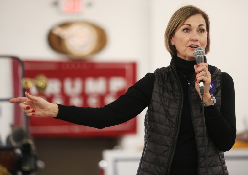 Kim Reynolds, Iowa