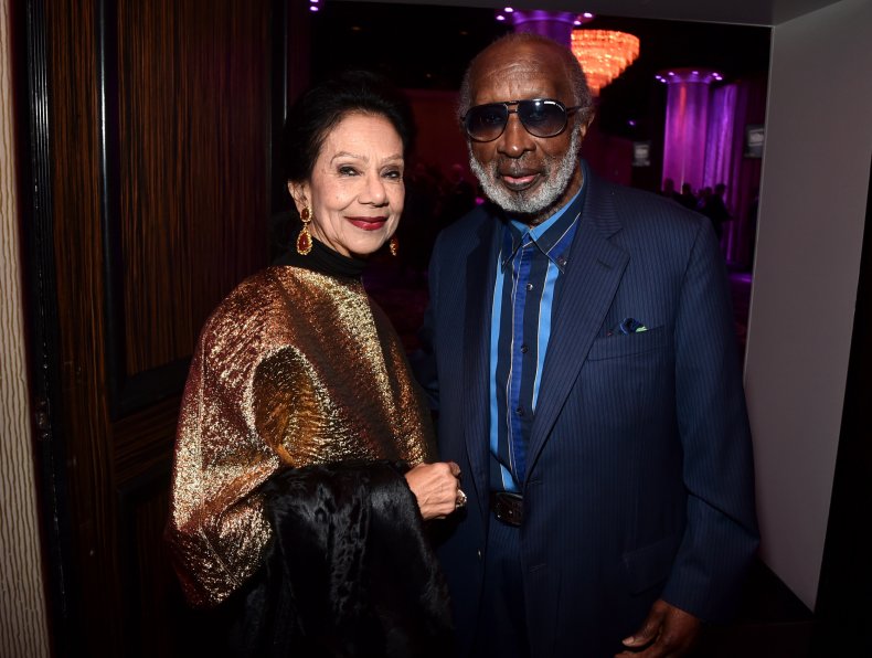 Jacqueline And Clarence Avant At Gala