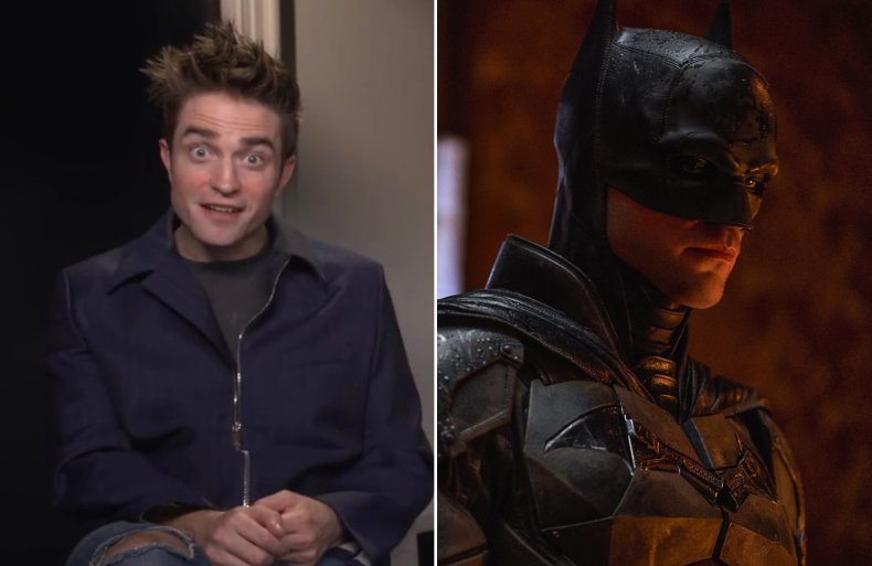 Robert Pattinson reacts to The Batman