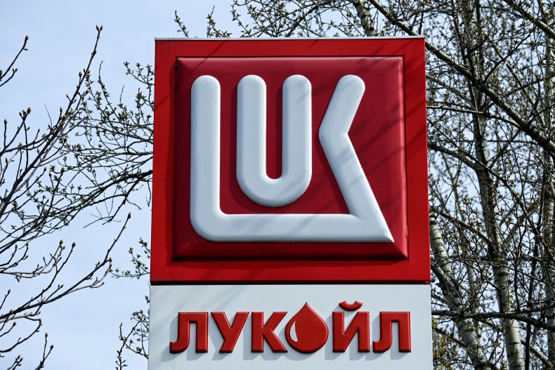 Lukoil, gas station, Moscow