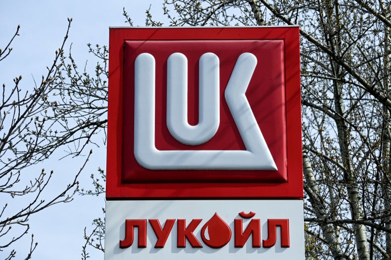 Lukoil, gas station, Moscow