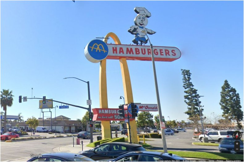 Photo of Downey McDonald's. 