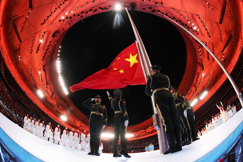 China flag Paralympics